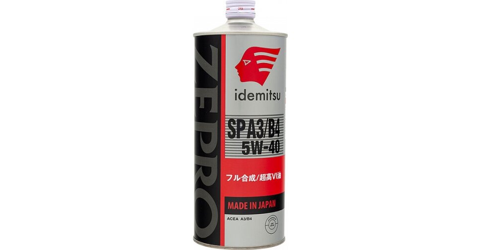 Масло моторное Idemitsu Zepro Euro Spec 5w40, синтетическое, API