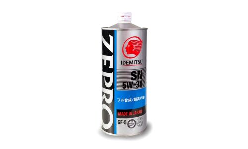 Масло моторное Idemitsu Zepro Touring 5w30, синтетическое, API SN, ILSAC GF-5, для бензинового двигателя, 1л, арт. 4251-001