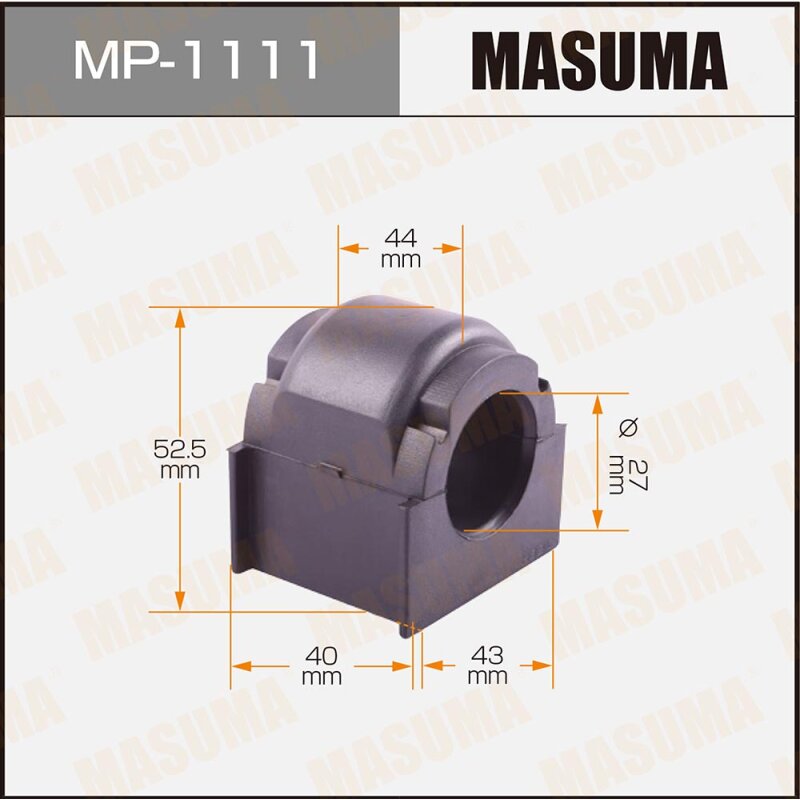 

Втулка стабилизатора "Masuma" /front/ CX-7 09-