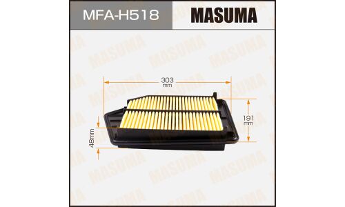 Фильтр воздушный Masuma, арт. MFA-H518