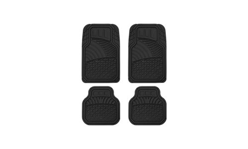 Коврики универсальные CARFORT ROVERS 9 для переднего и заднего ряда, черный цвет, 4шт