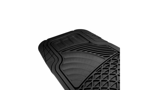 Коврики универсальные CARFORT ROVERS 9 для переднего и заднего ряда, черный цвет, 4шт