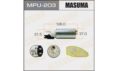 Насос топливный (бензонасос) Masuma, для Nissan March, арт. MPU-203