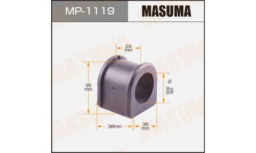 Втулка стабилизатора Masuma, арт. MP-1119