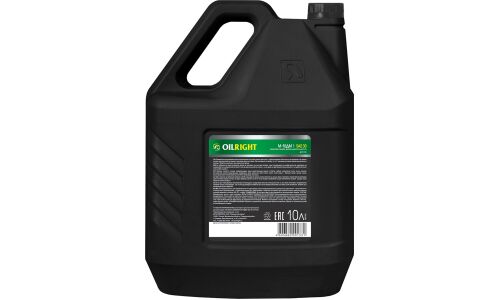 Масло моторное OILRIGHT М-10ДМ SAE 30, минеральное, API CD, для дизельного двигателя, 10л, арт. 2507