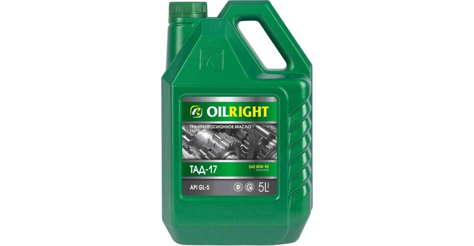 Масло трансмиссионное OILRIGHT ТМ-5-18 (ТАД-17И) 80w90, минеральное ...
