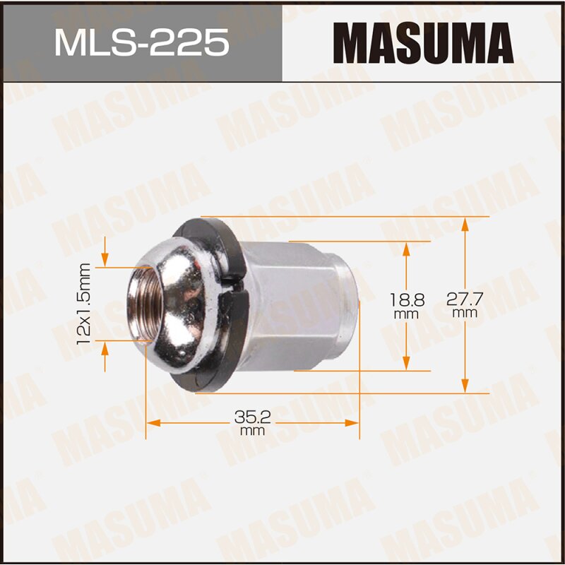 

Гайка Masuma, для Honda, арт. MLS-225