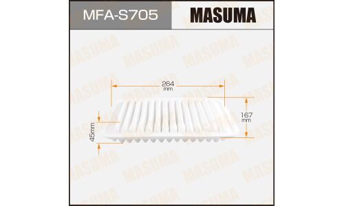 Фильтр воздушный Masuma A-978, арт. MFA-S705