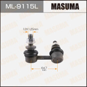 Стойка стабилизатора (линк) Masuma, левая, арт. ML-9115L