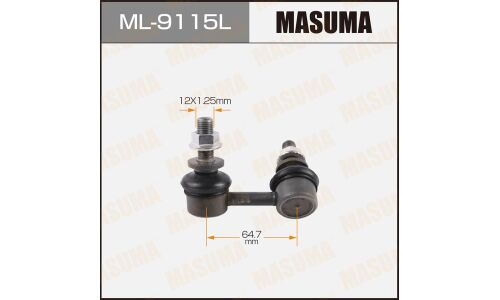 Стойка стабилизатора (линк) Masuma, левая, арт. ML-9115L
