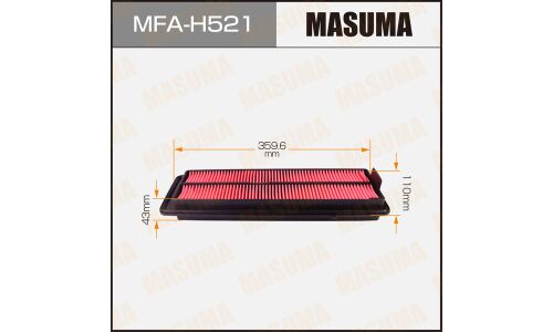 Фильтр воздушный Masuma A-8505, арт. MFA-H521