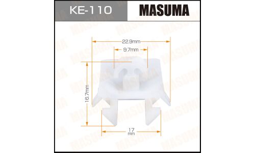 Клипса крепежная Masuma KE-110 (OEM A0069887278)