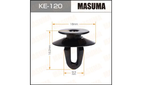 Клипса крепёжная обшивки багажника Masuma, для Audi, арт. KE-120