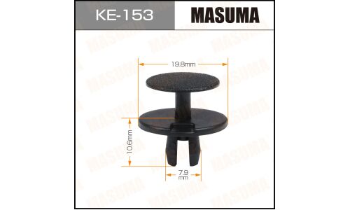 Клипса крепёжная деталей кузова Masuma, для BMW, арт. KE-153