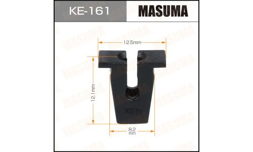 Клипса крепёжная деталей кузова Masuma, для Audi, Skoda, Volkswagen, арт. KE-161