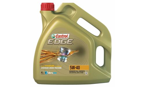 Масло моторное Castrol Edge Titanium FST 5w40, синтетическое, API SN/CF, ACEA C3, универсальное, 4л, арт. 157B1C