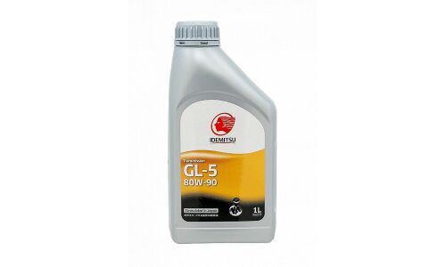 Масло трансмиссионное IDEMITSU 80w90 минеральное, GL-5, 1л, арт. 30305048-724
