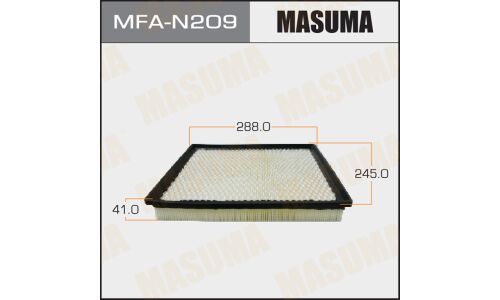 Фильтр воздушный Masuma A-2508, арт. MFA-N209
