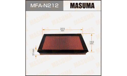 Фильтр воздушный Masuma, арт. MFA-N212