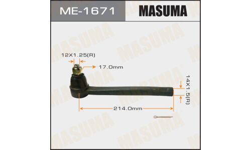 Наконечник рулевой тяги "Masuma"  BONGO/ SK82V   07-