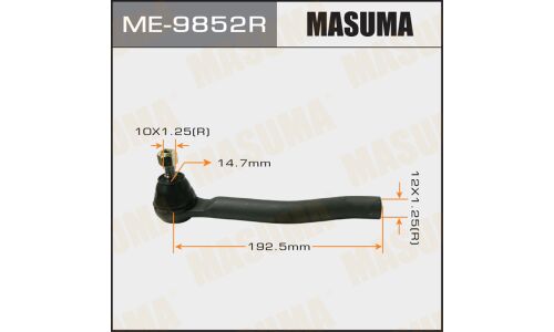 Наконечник рулевой тяги Masuma, правый, арт. ME-9852R