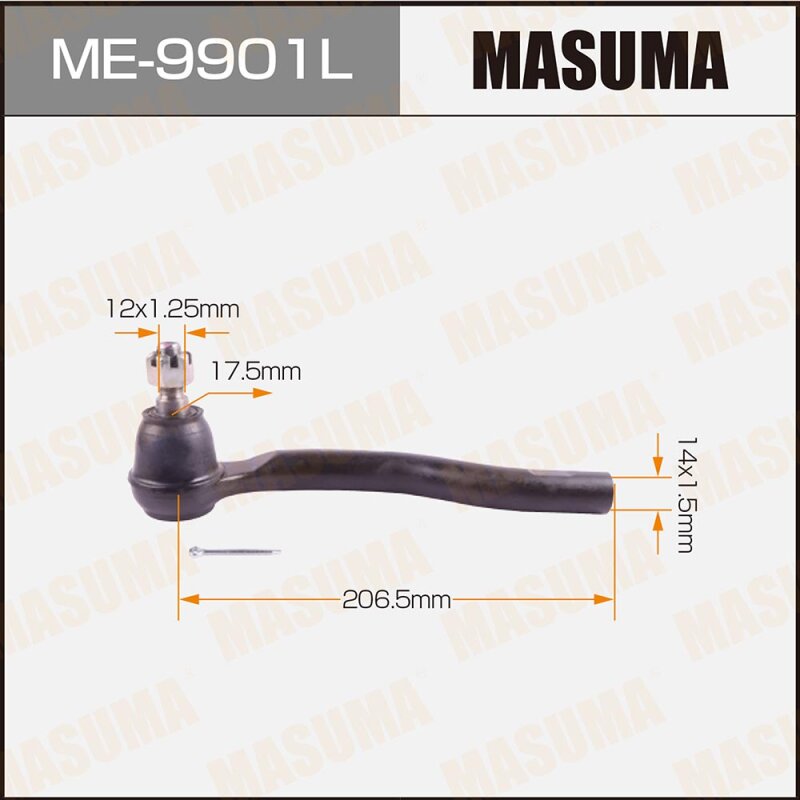 

Наконечник рулевой тяги "Masuma" CX7, CX9 07- LH