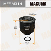 Фильтр топливный Masuma, арт. MFF-M314