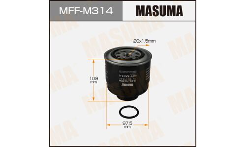 Фильтр топливный Masuma, арт. MFF-M314