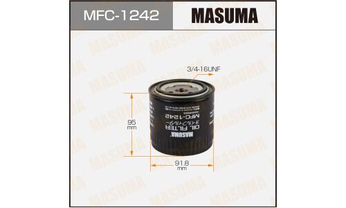 Фильтр масляный Masuma C-231, арт. MFC-1242