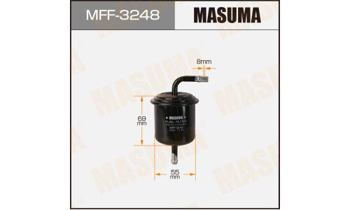 Фильтр топливный Masuma FC-237, арт. MFF-3248