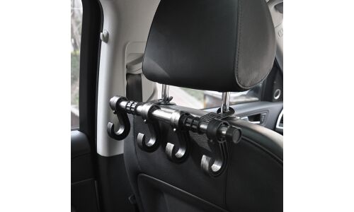 Крючки Carfort Cube 2, на подголовник, комплект 4 шт, арт. CF-1046