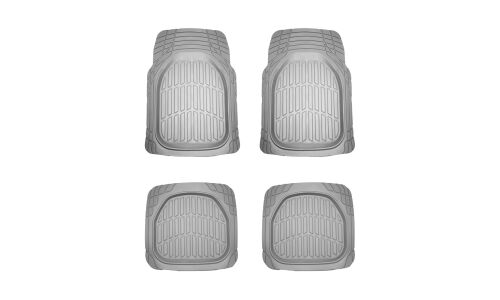 Коврики универсальные CARFORT ROVERS 6 для переднего и заднего ряда, серый цвет, ванночка, 4шт