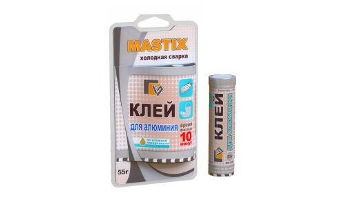 Холодная сварка Mastix, для алюминия, туба 55г, арт. МС-0103