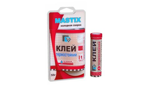 Холодная сварка Mastix, термостойкая, туба 55г, арт. MC-0106