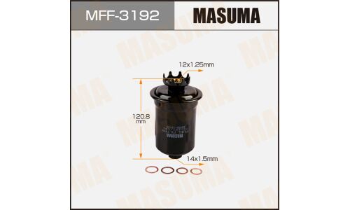 Фильтр топливный Masuma FC-181, арт. MFF-3192