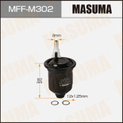 Фильтр топливный Masuma, арт. MFF-M302