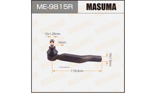 Наконечник рулевой тяги Masuma, правый, арт. ME-9815R