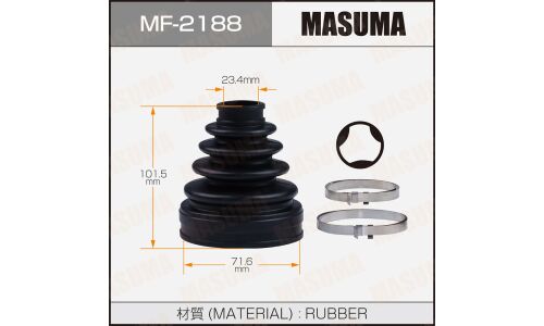 Пыльник привода Masuma, внутренний, резина, арт. MF-2188