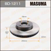Тормозной диск Masuma, арт. BD-1211 Тормозной диск Masuma, арт. BD-1211