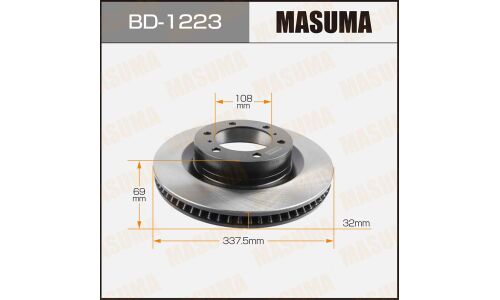 Тормозной диск Masuma, арт. BD-1223