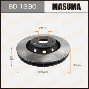 Тормозной диск Masuma, арт. BD-1230 Тормозной диск Masuma, арт. BD-1230