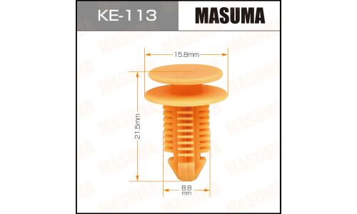 Клипса крепежная Masuma KE-113 (OEM 7658893)