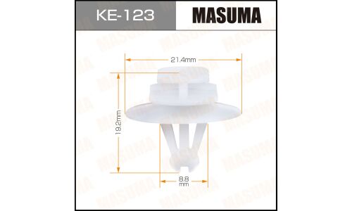 Клипса крепёжная молдинга дверей Masuma, для Renault, арт. KE-123