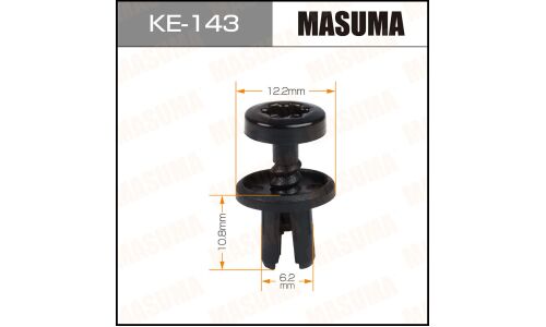Клипса крепёжная деталей кузова Masuma, для Renault, арт. KE-143