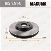 Тормозной диск Masuma, арт. BD-1216 Тормозной диск Masuma, арт. BD-1216