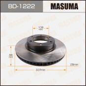 Тормозной диск Masuma, арт. BD-1222 Тормозной диск Masuma, арт. BD-1222