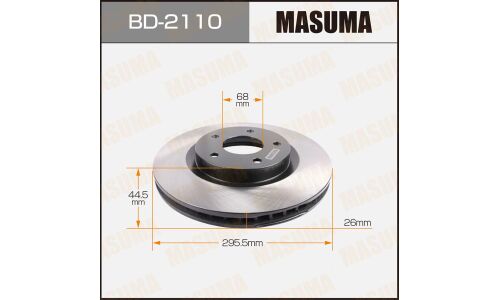 Тормозной диск Masuma, арт. BD-2110