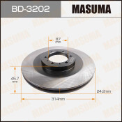 Тормозной диск Masuma передний, арт. BD-3202 Тормозной диск Masuma передний, арт. BD-3202