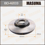 Тормозной диск Masuma, арт. BD-4203 Тормозной диск Masuma, арт. BD-4203