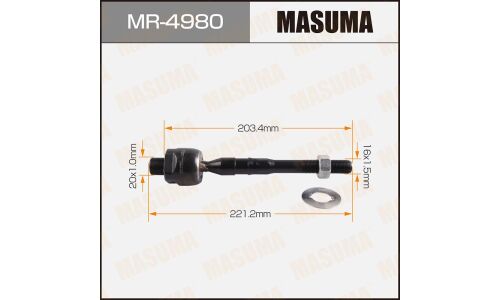 Тяга рулевая Masuma, арт. MR-4980